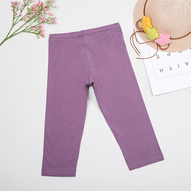 baby girl purple leggings